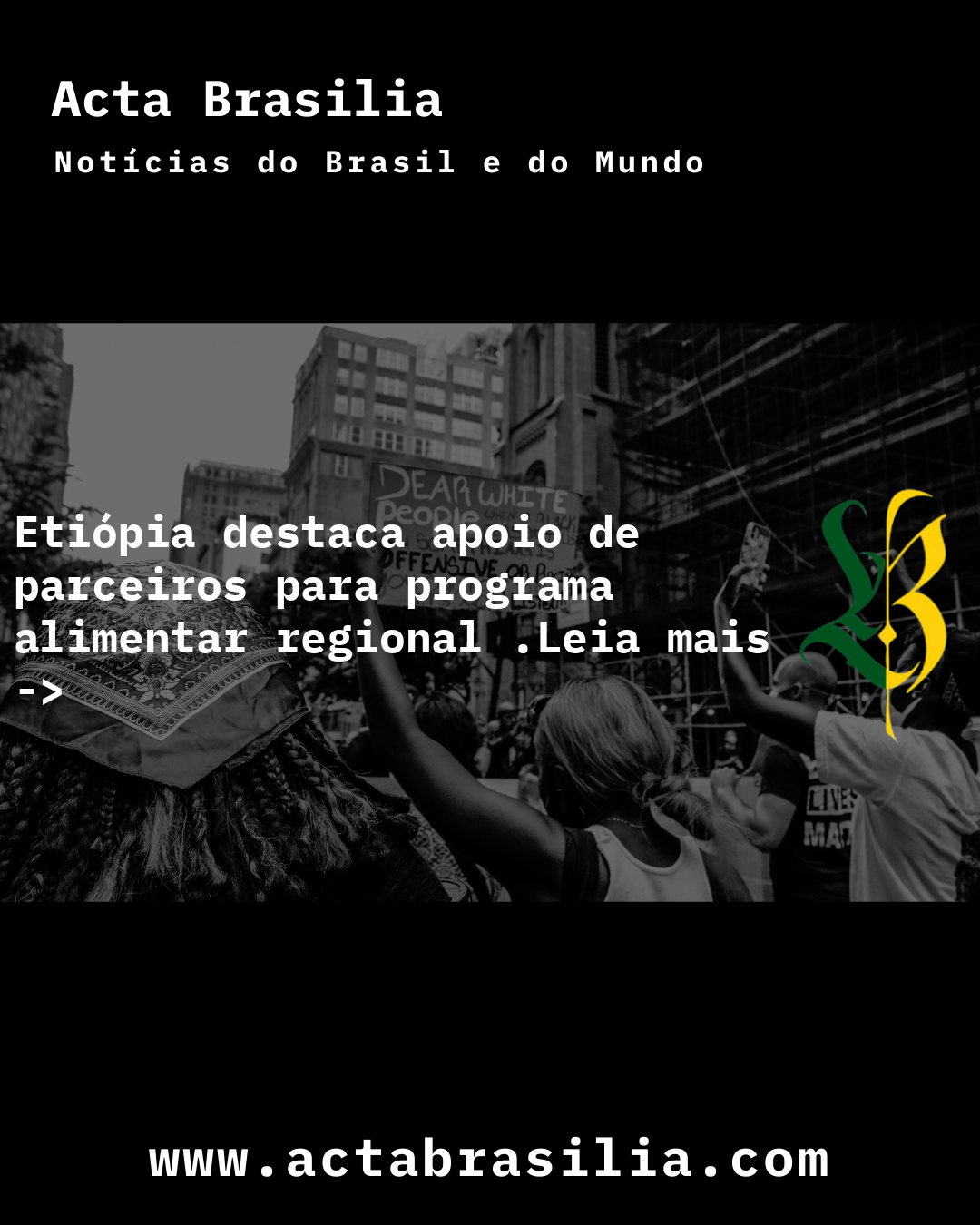 Etiópia destaca apoio de parceiros para programa alimentar regional 
